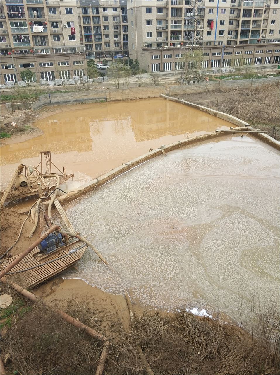 通化沉淀池淤泥清理-厂区废水池淤泥清淤